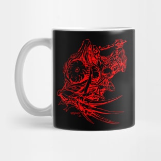 Birkin Bust Red Mug